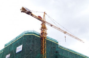 Chantier de construction d'un bâtiment